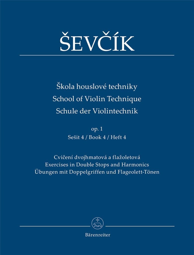 School Of Violin Technique Op. 1 (Libro 4 )